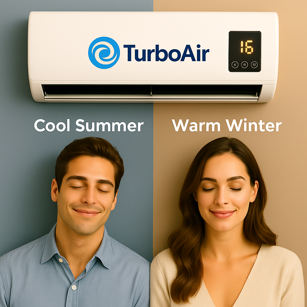 Turbo Air - Portable Air Conditioner [Cools & Heats]