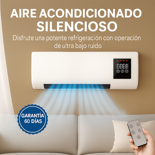 Turbo Air - Aire Acondicionado Portátil [Enfría y Calienta]
