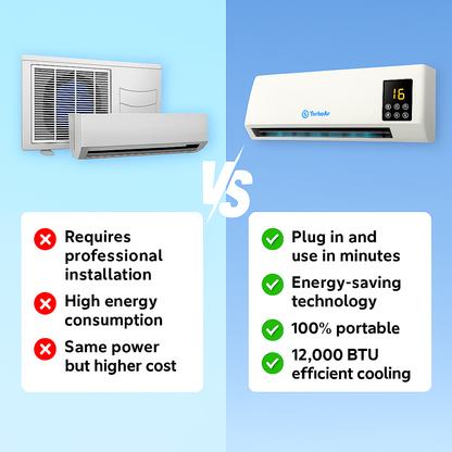 Turbo Air - Portable Air Conditioner [Cools & Heats]